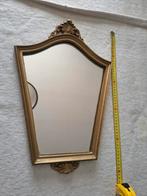 spiegel, houten goudkleurig omlijsting, Antiek en Kunst, Ophalen of Verzenden
