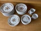 Servies wit met bloemen, Ophalen, Overige materialen, Gebruikt, Bord(en)