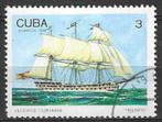 Cuba 1989 - Yvert 2955 - Cubaanse Zeilschepen (ST), Postzegels en Munten, Verzenden