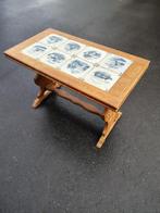 salontafeltje met Delftse tegeltjes massief, Ophalen, Minder dan 50 cm, 50 tot 100 cm, 50 tot 75 cm