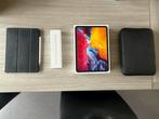 Apple iPad Pro (2020) 11" Wi-Fi 128GB Grijs + Apple cover +, Computers en Software, Apple iPads, Gebruikt, Apple iPad, 11 inch