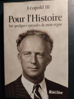 Pour l'histoire - Léopold III, Verzamelen, Ophalen of Verzenden, Gebruikt, Tijdschrift of Boek