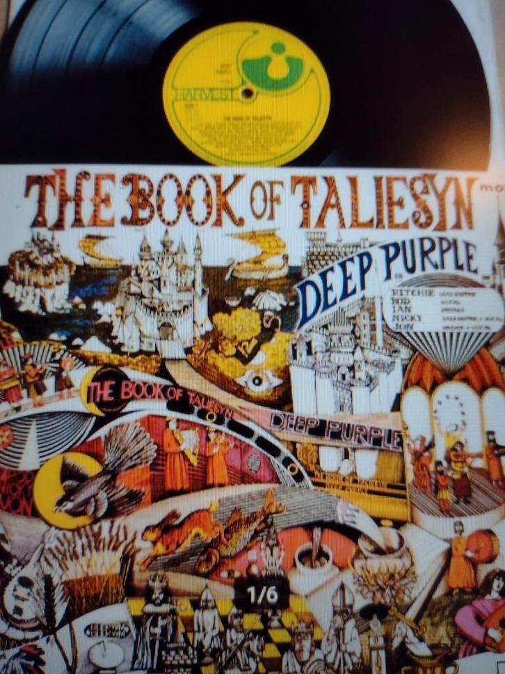 2°LP: DEEP PURPLE: THE BOOK OF TALIESYN (1968) MONO, Cd's en Dvd's, Vinyl | Hardrock en Metal, Zo goed als nieuw, Ophalen of Verzenden