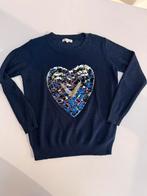 Trui met hart, Enlèvement ou Envoi, Comme neuf, Taille 36 (S), Bleu