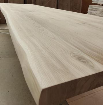 Eiken werkblad, eiken aanrechtblad in doorgaande lamel, 40mm beschikbaar voor biedingen