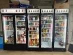 5 professionele drankfrigo’s  – perfect werkend, Enlèvement