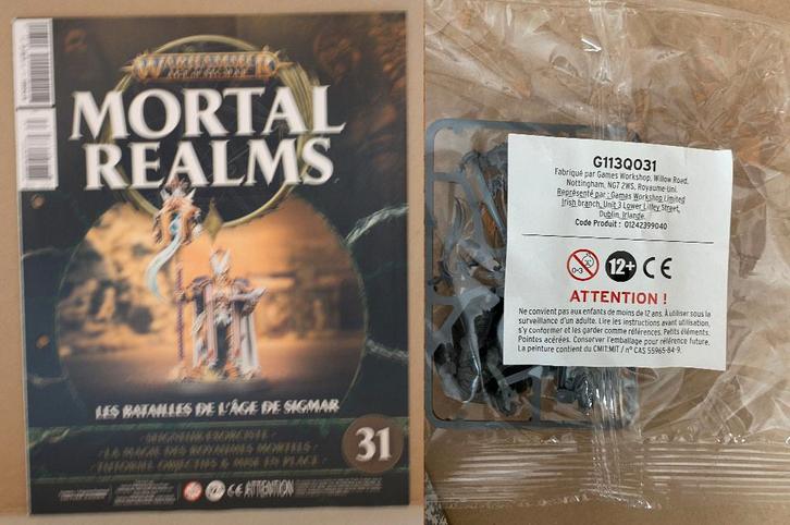 Warhammer Mortal Realms N 31 Hachette, Hobby & Loisirs créatifs, Wargaming, Neuf, Warhammer, Envoi