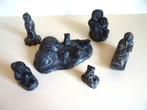 Set: 6 sculpturen Al Wolf Inuit Art Canada voor €50. Koopje!, Antiek en Kunst, Ophalen of Verzenden