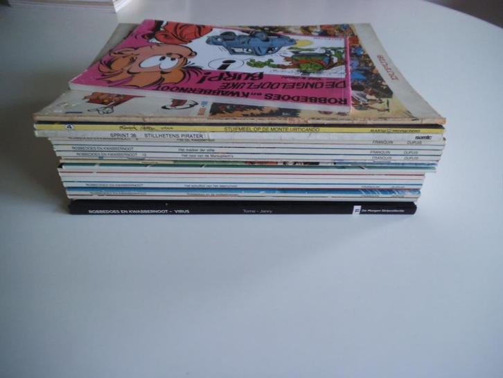 Lot 21 X Robbedoes Reclame en buitenreekse albums Franquin, Boeken, Stripverhalen, Gelezen, Meerdere stripboeken, Ophalen of Verzenden