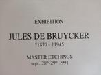 JULES DE BRUYCKER - MEESTERETSER, Antiek en Kunst, Ophalen of Verzenden