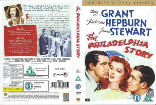 The Philadelphia Story 1940 2DVD met Cary Grant, Katherine H, Cd's en Dvd's, Dvd's | Klassiekers, Komedie, Ophalen of Verzenden