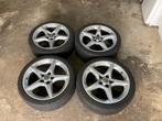 Opel velgen met zomerbanden, Auto-onderdelen, Banden en Velgen, Ophalen, 18 inch, Gebruikt, Velg(en)
