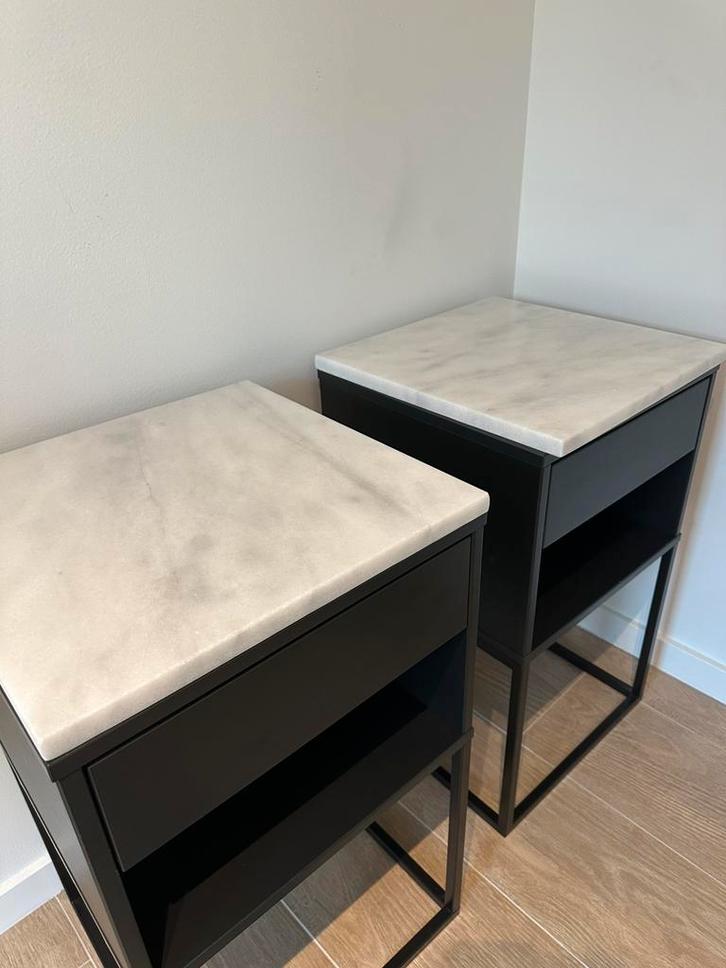 Marmeren platen - Stoned Amsterdam, Huis en Inrichting, Tafels | Sidetables, Zo goed als nieuw, Ophalen