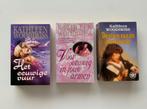 3 romans Kathleen Woodiwiss, in perfecte staat, Boeken, Ophalen of Verzenden, Gelezen, Kathleen Woodiwiss