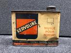 Bidon d’huile olieblik oil olie blik Kervoline vintage garag, Utilisé, Enlèvement ou Envoi