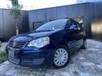 Volkswagen Polo 1.2i Tour 5d ,Airco,PDC,Verw stoelen,Garant, Auto's, Traction-control, Blauw, Bedrijf, Grijs