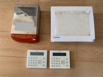Siemens alarm,klavier,sirene, beschikbaar voor biedingen