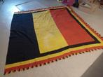 Trouvaille mansardée. Ancien drapeau belge à pastels 240x230, Antiquités & Art, Enlèvement ou Envoi
