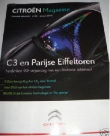 Citroën magazine nr. 56 01/2010 beschikbaar voor biedingen