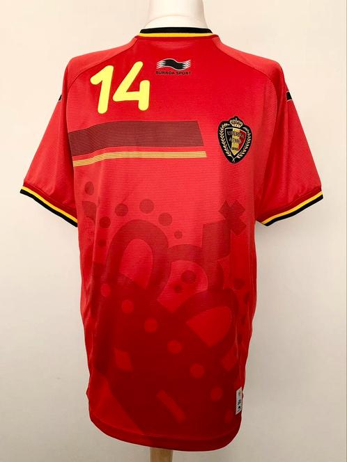 Maillot football Belgium 2014-2015 home Mertens, Sports & Fitness, Football, Comme neuf, Maillot, Taille XL