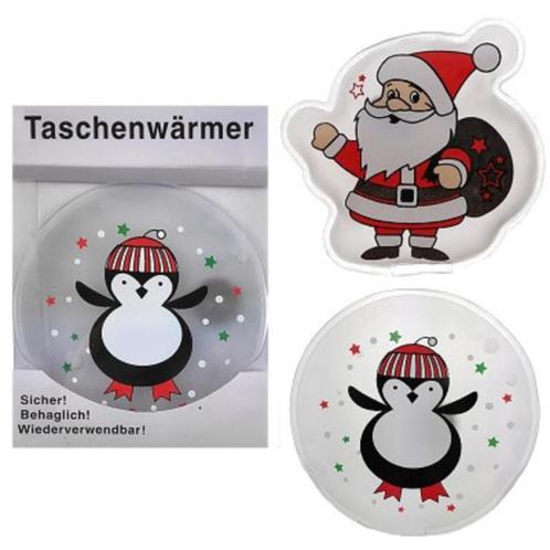 Kerst handwarmer kerstman pinquin 1 st., Diversen, Kerst, Nieuw, Ophalen of Verzenden