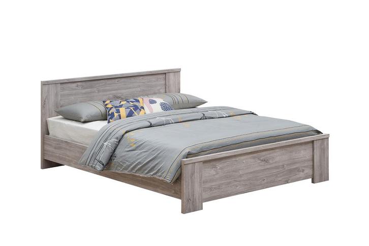 Slaapkamer (bed, commode, boekenkast) in goede staat, Huis en Inrichting, Slaapkamer | Complete slaapkamers, Zo goed als nieuw