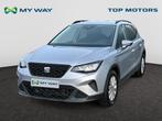 Seat Arona AUTOMAAT*CAMERA*NAVIGATIE*CARPLAY*TOPWAY.BE, Auto's, Seat, Automaat, Navigatiesysteem, SUV of Terreinwagen, Zilver of Grijs