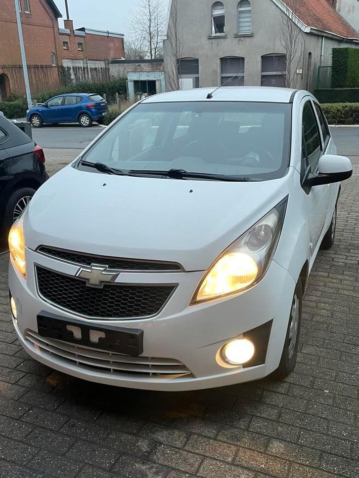 Chevrolet Spark 1.0i 2013 (déjà inspectée), Autos, Chevrolet, Entreprise, Spark, USB, Essence, 5 portes, Enlèvement