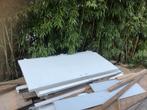 Gratis :Witte nordex deuren uit afbraak, Doe-het-zelf en Bouw, Platen en Panelen, Ophalen of Verzenden, Gebruikt