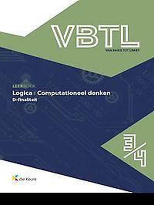 VBTL 3 - leerboek Logica en computationeel denken D-4/5 uur, Boeken, Schoolboeken, Gelezen, Wiskunde A, ASO, Ophalen
