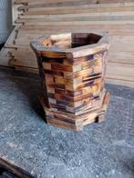 houten bloempotte / bloembakken en kruiwagens, Ophalen, Nieuw, Hout