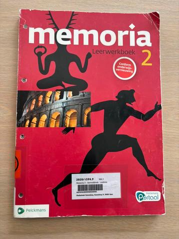 Memoria 2 leerwerkboek beschikbaar voor biedingen
