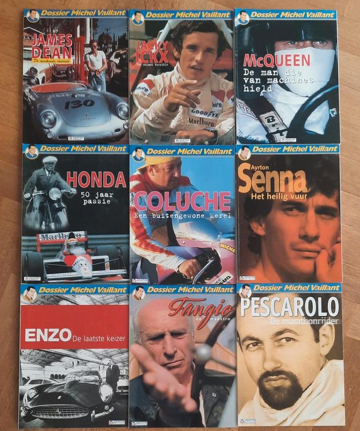 Michel Vaillant dossiers 1 à 9, Livres, BD, Enlèvement ou Envoi
