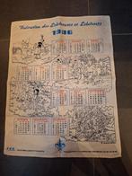 Kuifje kalender op doek, Enlèvement ou Envoi, Tintin
