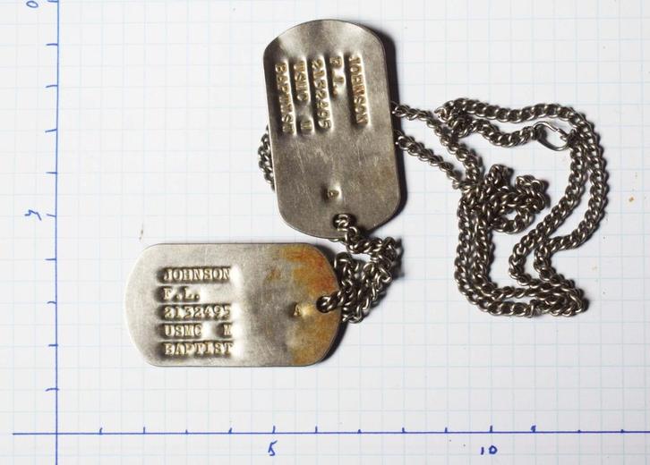 Honden Tags: Amerikaanse Vietnam-periode, Verzamelen, Militaria | Algemeen, Overige soorten, Ophalen of Verzenden