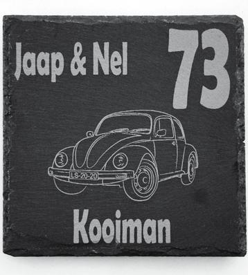 NAAMBORD VOOR VOORDEUR MET KEUZE UIT DIVERSE OLDTIMERS beschikbaar voor biedingen