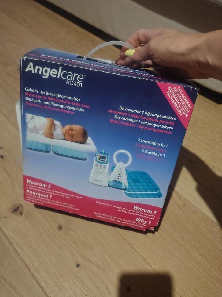 Moniteur de sons et de mouvements Angel pour bébé, Enfants & Bébés, Babyphones, Utilisé, Enlèvement