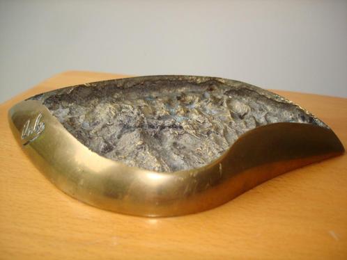 SIXTIES design modernist bronzen sculptuur gepolierd brons, Antiek en Kunst, Kunst | Designobjecten, Ophalen of Verzenden