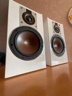 Dali Opticon 2 MK1 luidsprekers set (wit) speakers z.g.a.n., Ophalen of Verzenden, Zo goed als nieuw, 120 watt of meer, Front, Rear of Stereo speakers