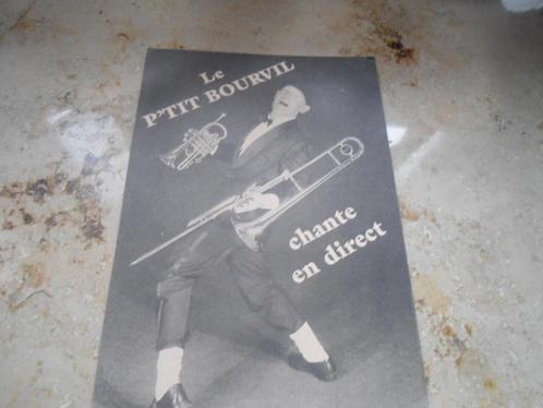 Très Belle Ancienne Rare carte de Bourvil noir&blanc Très Bo, Collections, Cartes postales | Thème, Non affranchie, 1920 à 1940