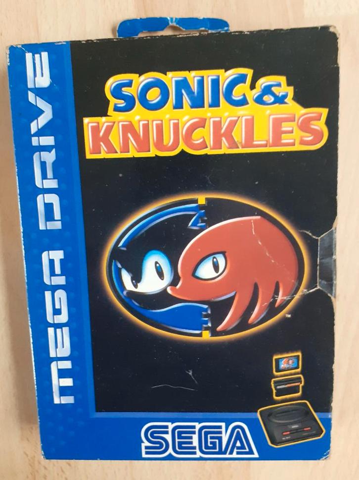 Sonic & Knuckles, Games en Spelcomputers, Games | Sega, Gebruikt, Mega Drive, Platform, Ophalen of Verzenden