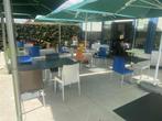Terras tafels en stoelen, Tuin en Terras, Tuintafels, Ophalen, Zo goed als nieuw
