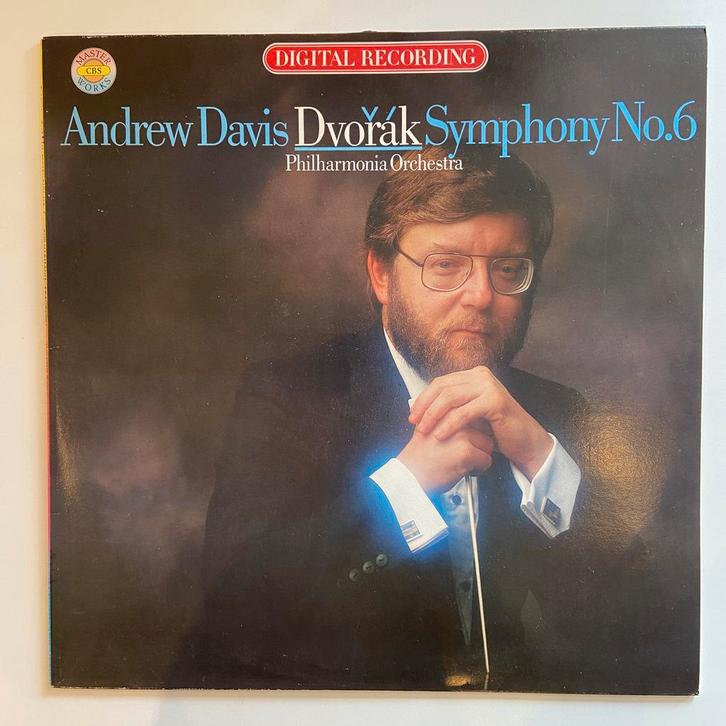LP Dvorak Symphony Nr. 6 Andrew Davis CBS  Digital 1981  NM, Cd's en Dvd's, Vinyl | Klassiek, Zo goed als nieuw, 12 inch, Ophalen of Verzenden