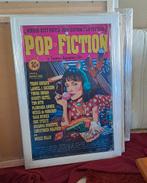 Pulp Fiction Pop Art ''Pop Fiction'' 94/64 cm gekaderd, Ophalen of Verzenden, Zo goed als nieuw