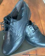 Zwart-lederen herenschoenen maat 43, Ophalen, Zwart, Nieuw, Cypres