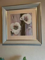 Kader met bloem motief., Huis en Inrichting, Woonaccessoires | Lijsten, Ophalen of Verzenden, Zo goed als nieuw