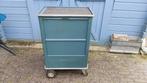 Vintage GEDORE gereedschapswagen oldtimer garage mancave, Doe-het-zelf en Bouw, Ophalen
