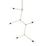 Audo Harrison chandelier pendant brass, Huis en Inrichting, Zo goed als nieuw