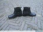 Gratis Verzenden stoere zwarte leren fuif Bikerboots mt 44, Verzenden, Zo goed als nieuw, Boots