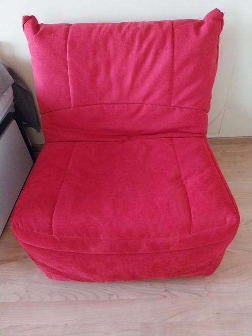 Fauteuilbed voor één persoon als nieuw, Huis en Inrichting, Slaapkamer | Slaapbanken, Zo goed als nieuw, 90 cm, 200 cm, Eenpersoons